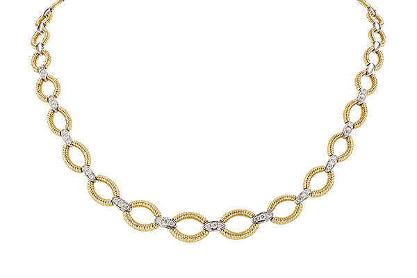 H329-78485: NECKLACE .75 TW (17")