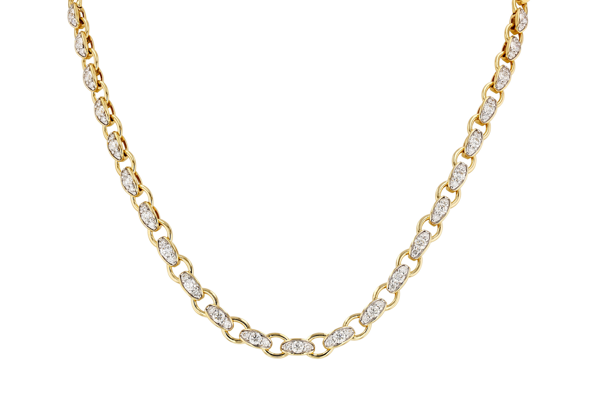 H330-65740: NECKLACE 3.18 TW (17.25")
