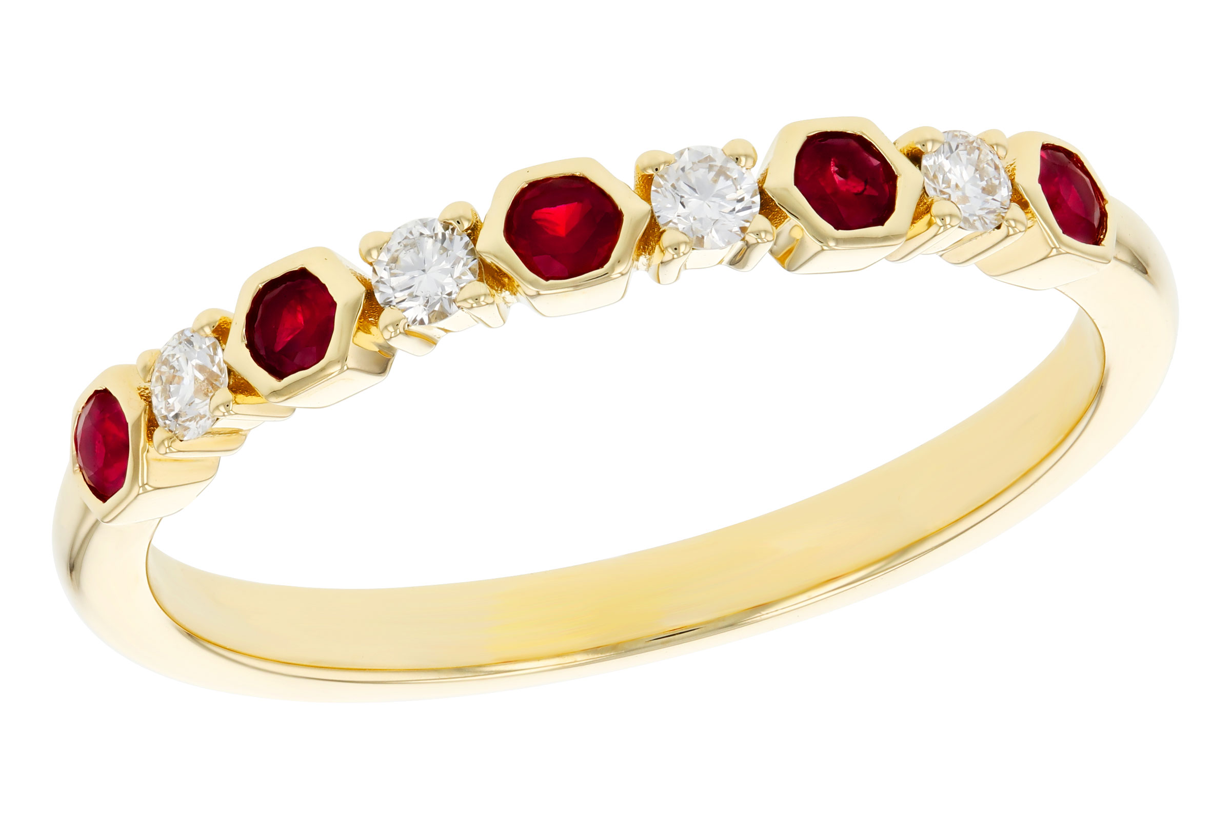 H330-66676: LDS WED RG .14 TW RUBY .24 TGW