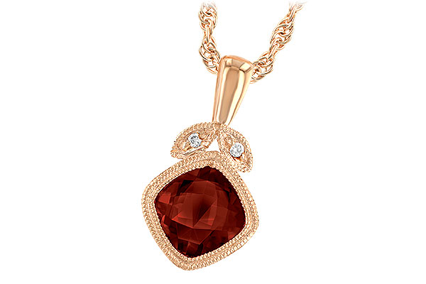 K238-89412: NECK 1.09 GARNET 1.10 TGW