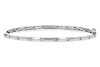 K244-32131: BANGLE BRACELET .40 TW