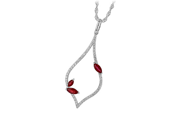 K245-18503: NECK .36 RUBY .56 TGW