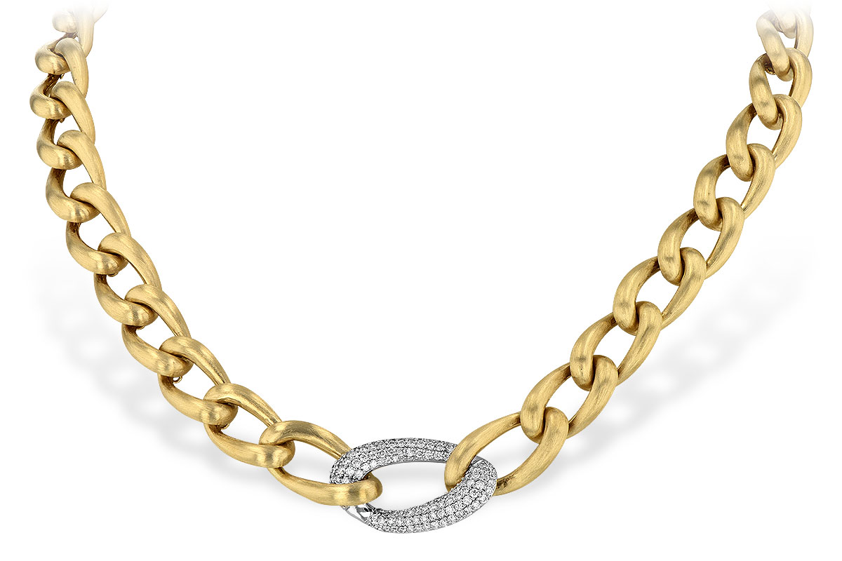 K245-19385: NECKLACE 1.22 TW (17 INCH LENGTH)