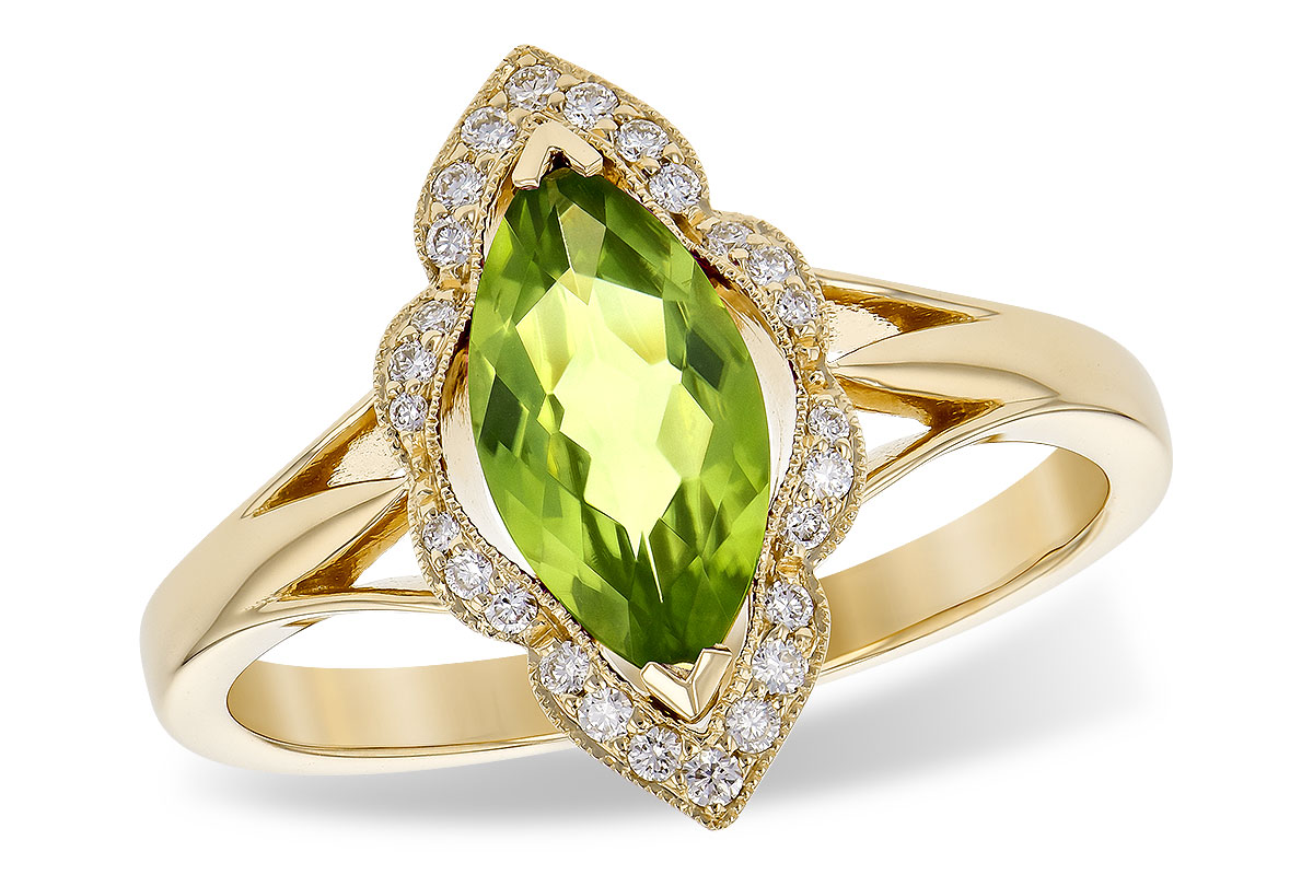 K245-23976: LDS RG .94 PERIDOT 1.05 TGW
