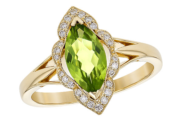 K245-23976: LDS RG .94 PERIDOT 1.05 TGW