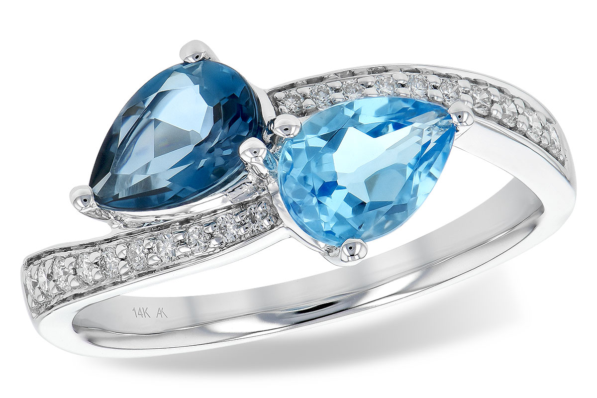 K245-24867: LDS RG 1.52 BLUE TOPAZ 1.66 TGW