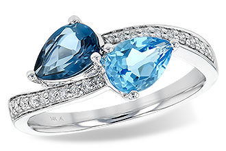 K245-24867: LDS RG 1.52 BLUE TOPAZ 1.66 TGW