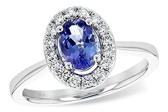 K245-24885: LDS RG .73 TANZANITE .97 TGW