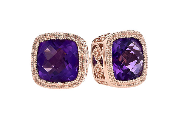 K327-92094: EARR 1.70 TW AMETHYST