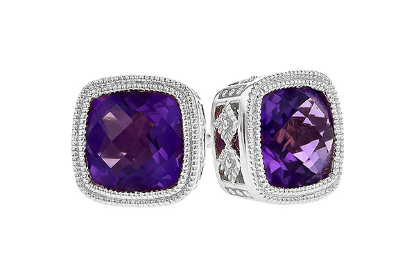 K327-92094: EARR 1.70 TW AMETHYST