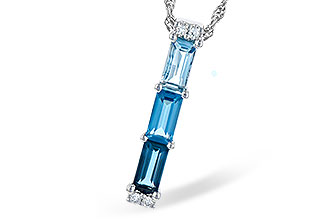 K327-93958: NECK 1.26 BLUE TOPAZ 1.30 TGW