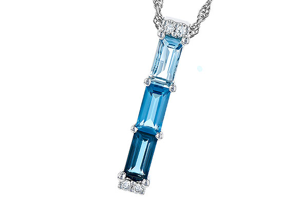 K327-93958: NECK 1.26 BLUE TOPAZ 1.30 TGW