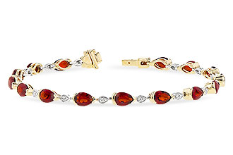 K327-94840: BRACELET 6.44 GARNET 6.60 TGW