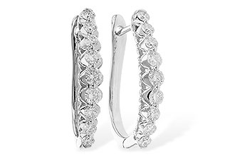 K328-84840: EARRINGS 1.00 TW