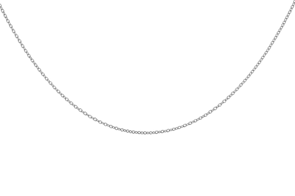 K328-88485: CABLE CHAIN (24IN, 1.3MM, 14KT, LOBSTER CLASP)