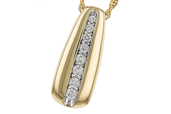 K328-90285: NECKLACE .25 TW
