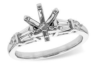 K328-90358: LDS SEMI DIA RG .23 BAG .34 TW