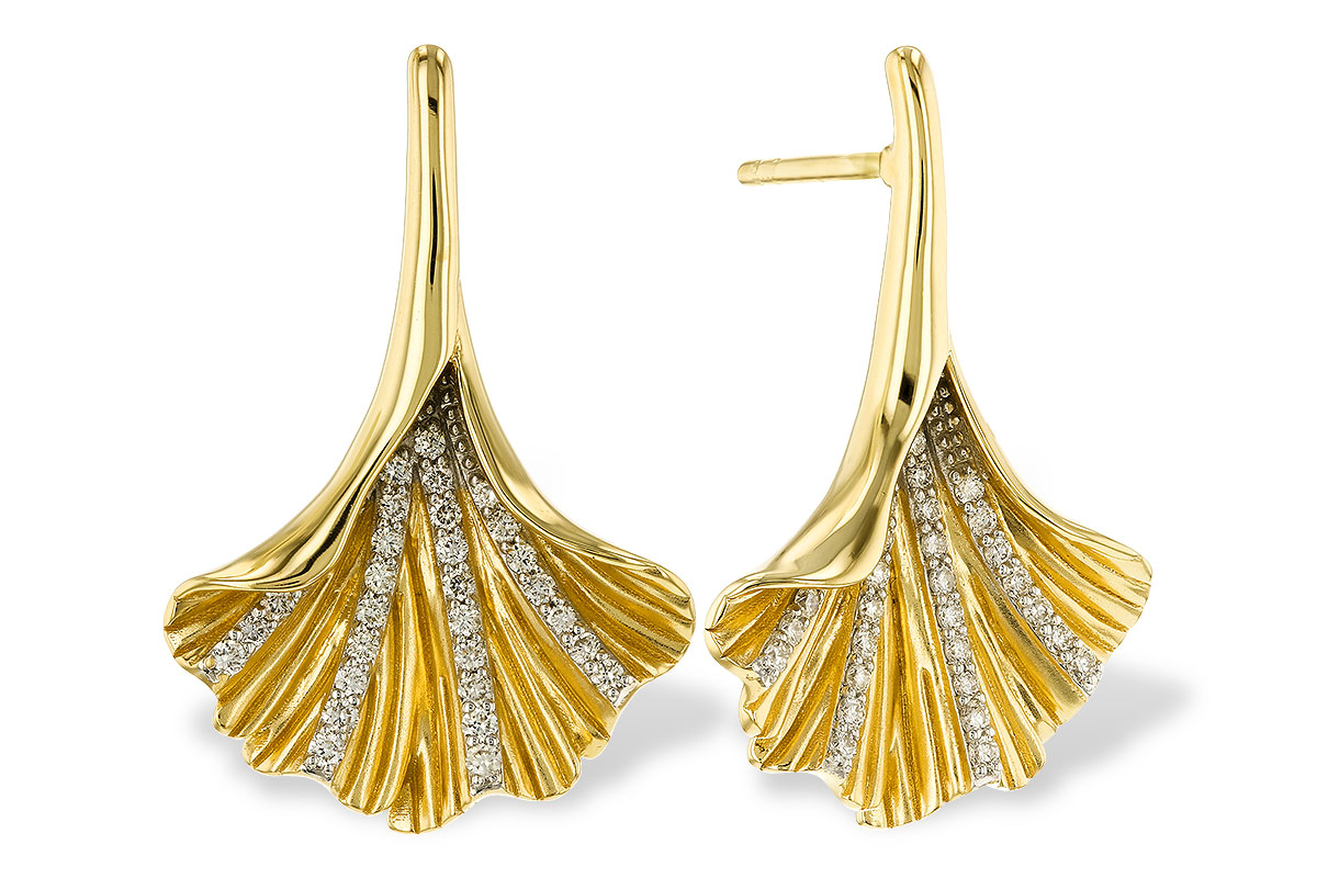 K329-73040: EARRINGS .25 TW
