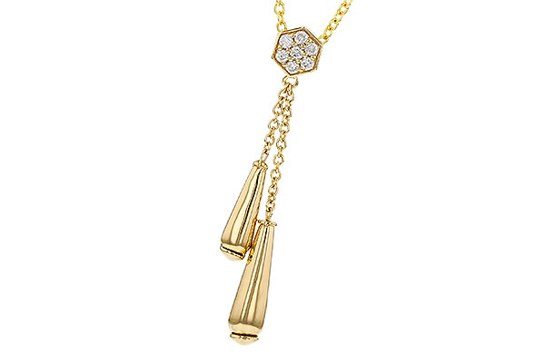K329-73958: NECKLACE .11 TW