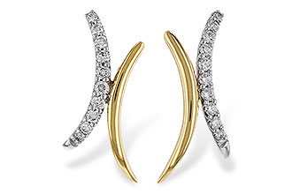 K329-77612: EARRINGS .15 TW