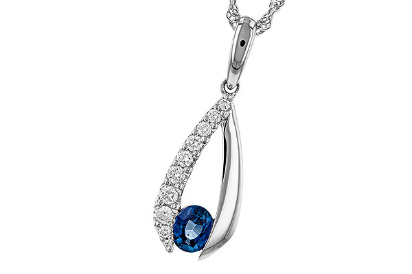 K329-78458: NECKLACE .38 SAPP .54 TGW (5x4 SAPP)