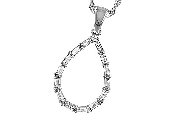 K329-78476: NECKLACE .27 BAG .28 TW