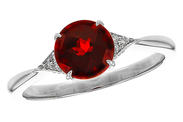 K329-79385: LDS RG 1.46 GARNET 1.48 TGW (7MM RD)
