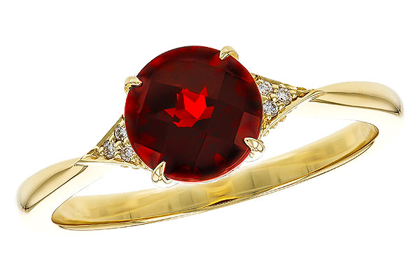 K329-79385: LDS RG 1.46 GARNET 1.48 TGW (7MM RD)