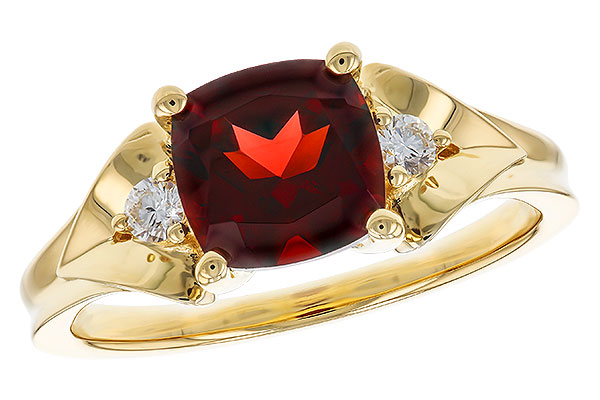 K329-79394: LDS RG 1.66 GARNET 1.75 TGW (7MM GAR)