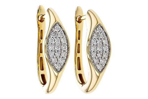 K329-80276: EARRINGS .25 TW