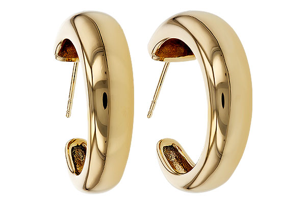 K329-80294: GOLD EARRINGS (20MM)