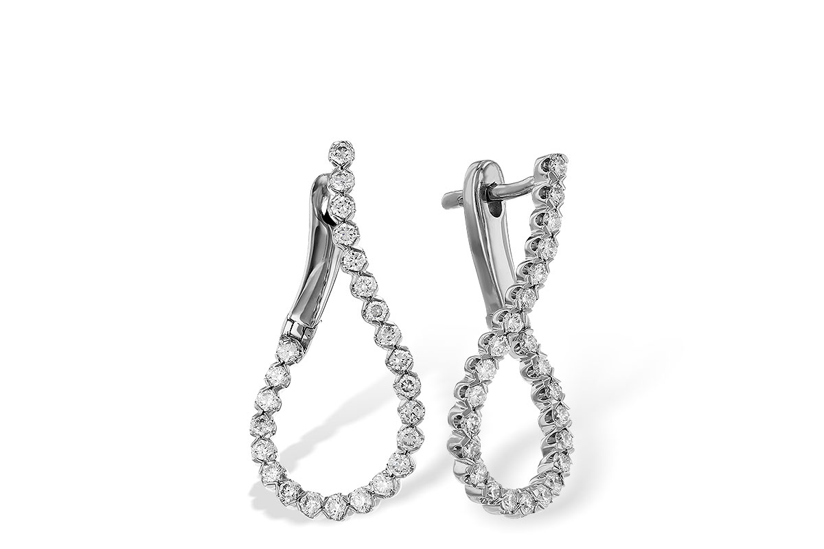 K330-63958: EARRINGS .50 TW