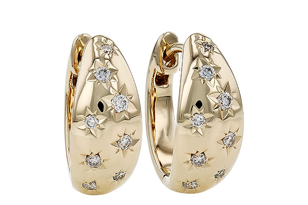 K330-63967: EARRINGS .17 TW