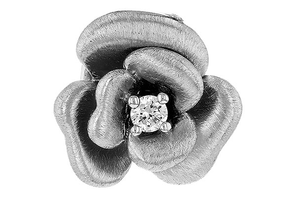 K330-63976: PENDANT .03CT (SMALL FLOWER PENDANT FROM B330-63968)