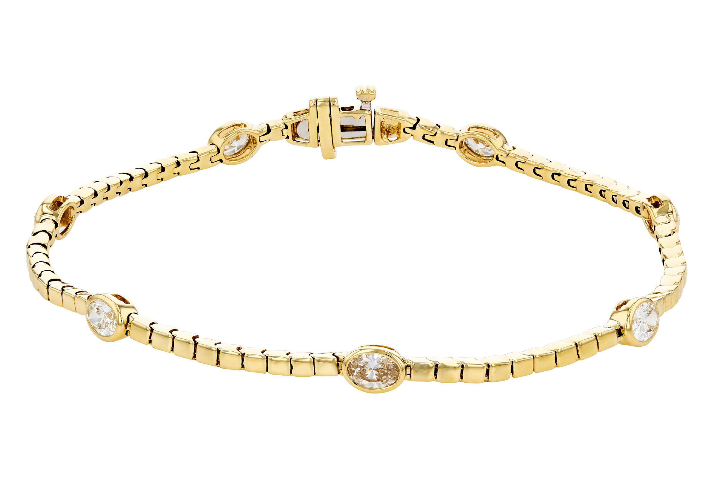 K330-65785: BRACELET 1.30 TW OVAL DIA (7")