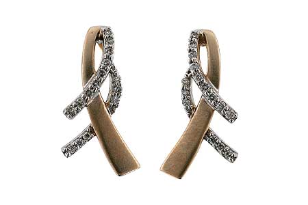 L056-09367: EARRINGS .15 TW