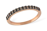 L240-68540: LDS WED RG .27 BROWN DIAS TW