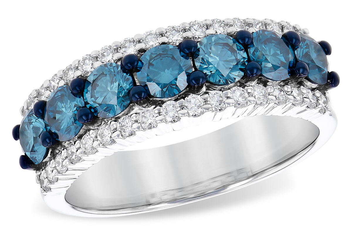 L244-30321: LDS WED RG 1.26 BLUE DIAS 1.70 TGW