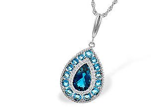 L245-22158: NECK 2.55 TW BLUE TOPAZ 2.65 TGW