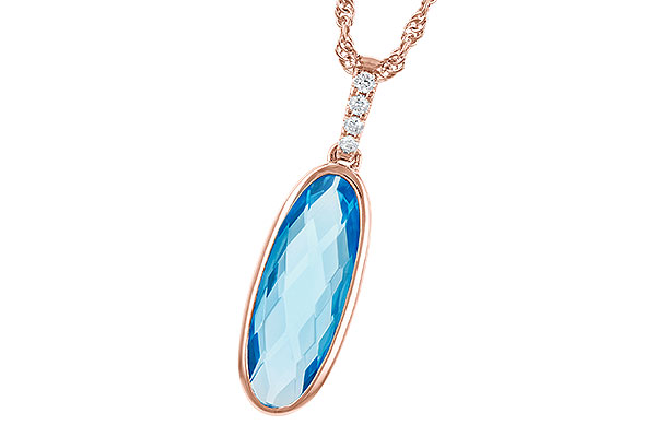 L327-93967: NECK 1.90 BLUE TOPAZ 1.93 TGW