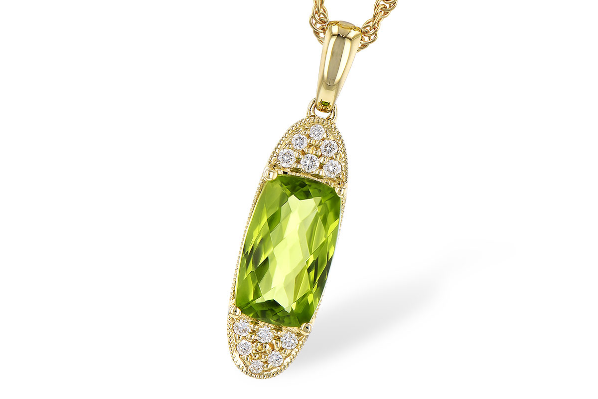 L327-98467: NECK 1.90 PERIDOT 2.00 TGW