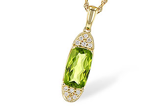 L327-98467: NECK 1.90 PERIDOT 2.00 TGW