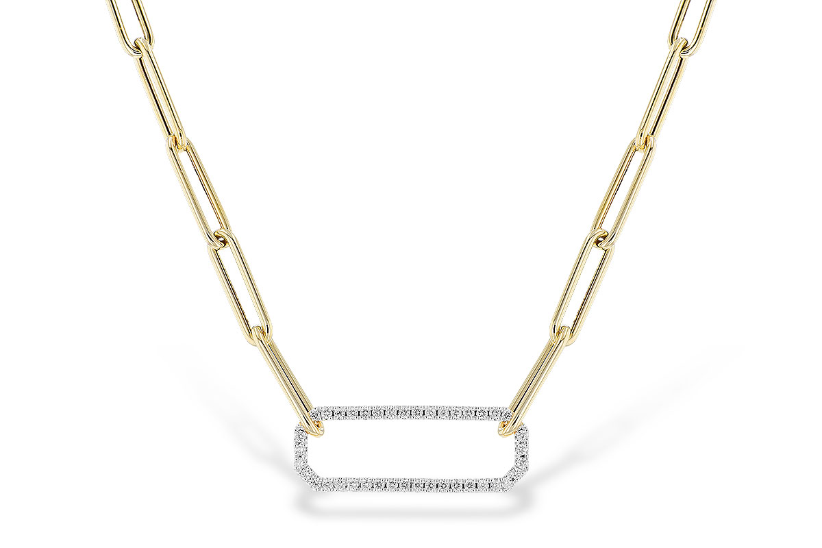 L328-82176: NECKLACE .50 TW (17 INCHES)