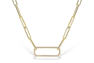 L328-82176: NECKLACE .50 TW (17 INCHES)