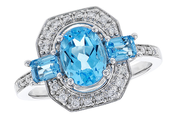 L328-84894: LDS RG 1.75 TW BLUE TOPAZ 1.90 TGW