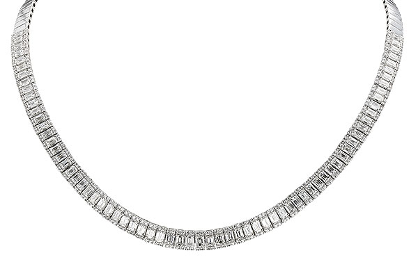 L328-89367: NECKLACE 9.26 E.C. 11.00 TW (16")