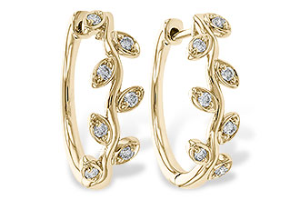 L329-74876: EARRINGS .25 TW