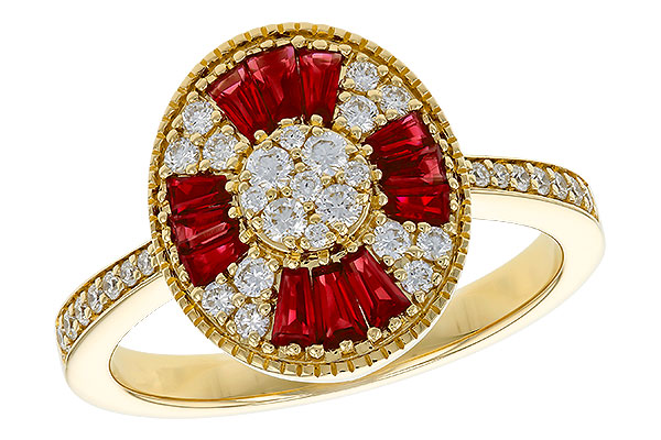 L329-79440: LDS RG .54 TW RUBY .84 TGW