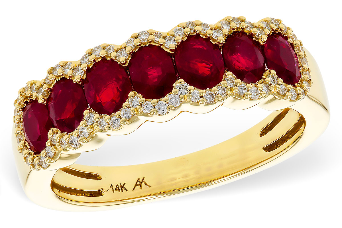 L329-80285: LDS WED RG 1.40 TW RUBY 1.57 TGW