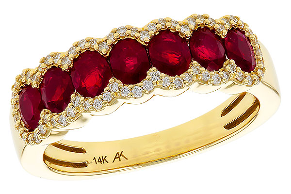 L329-80285: LDS WED RG 1.40 TW RUBY 1.57 TGW